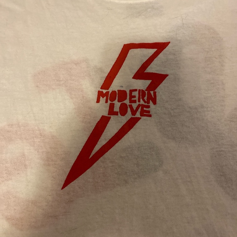 David Bowie fan shirt!